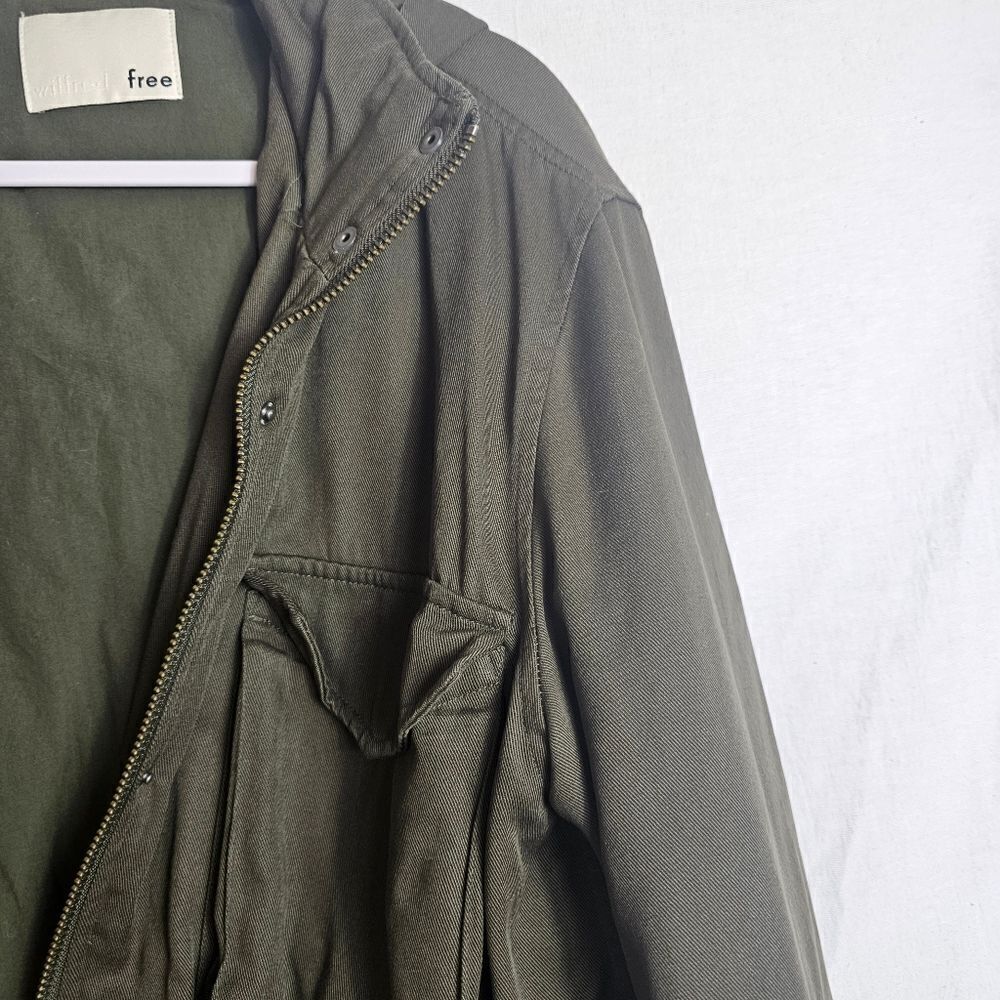 Aritzia Wilfred Military Jacket in Green size 2 - Picture 5 of 13